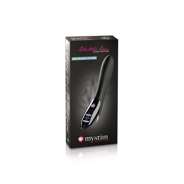 Вибратор с электростимуляцией Mystim Electric Eric eStim Black, миостимулятор SO2987