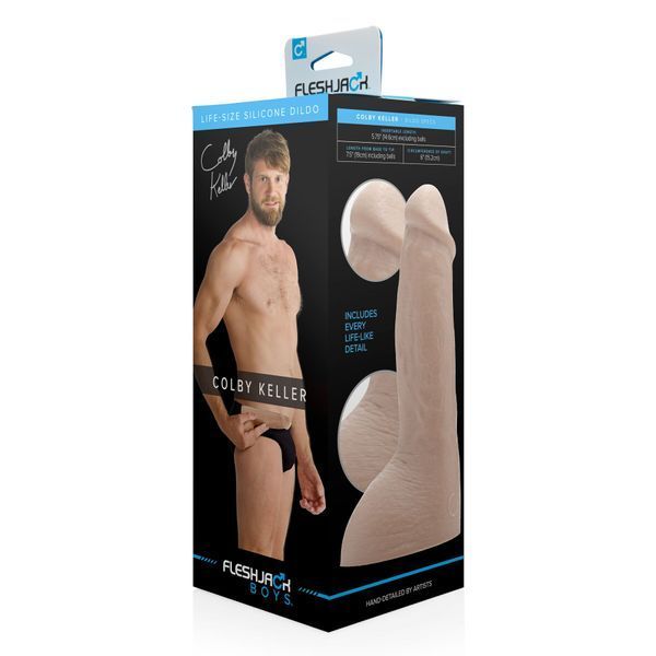 Фалоімітатор Fleshjack Boys: Colby Keller Dildo, за зліпком пеніса порноактора SO9588
