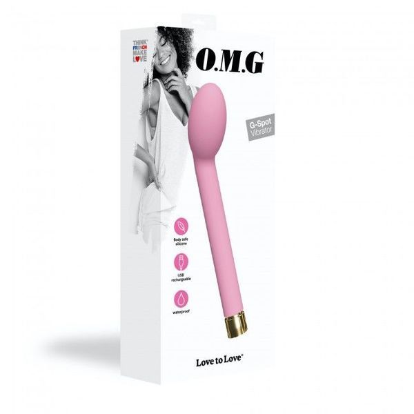 Вибратор для точки G: Love To Love O.M.G. Rose SO4077