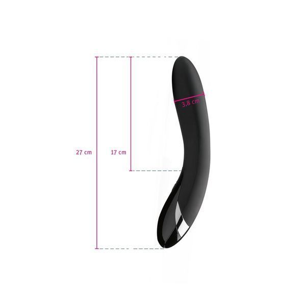 Вибратор с электростимуляцией Mystim Electric Eric eStim Black, миостимулятор SO2987
