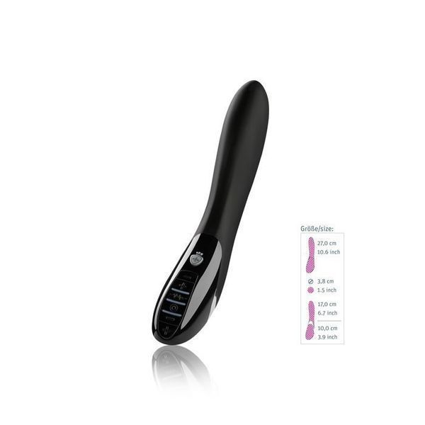 Вибратор с электростимуляцией Mystim Electric Eric eStim Black, миостимулятор SO2987