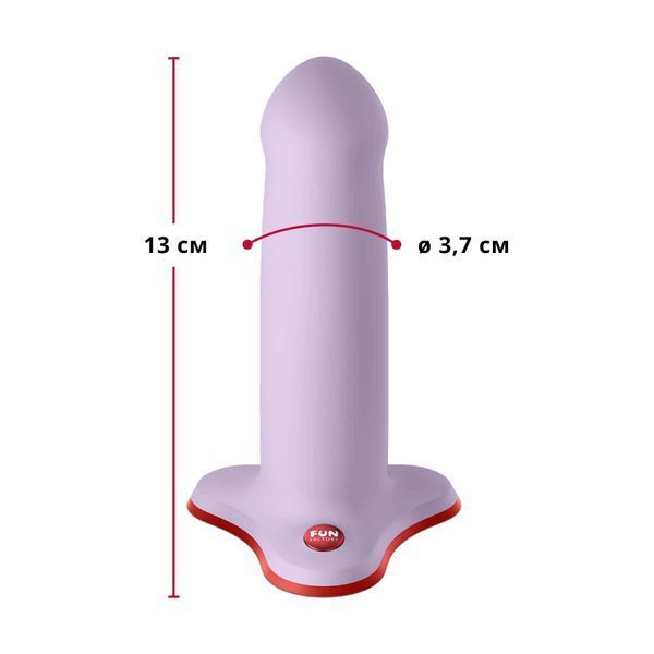 Фаллоимитатор Fun Factory AMOR Purple, длина 14,6 см, диаметр 3,7 см, изогнутый SX3655