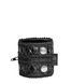 Женский кошелек-браслет Noir Handmade F326, black, под кожу, рельефный узор, карман на молнии SX0387 фото 3