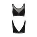 Топ с прозрачной вставкой Passion PS002 TOP M, black SO4200 фото 5