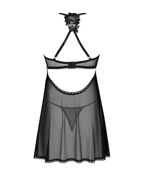 Пеньюар и трусики Obsessive Latinesa babydoll & thong XL/2XL SO9779