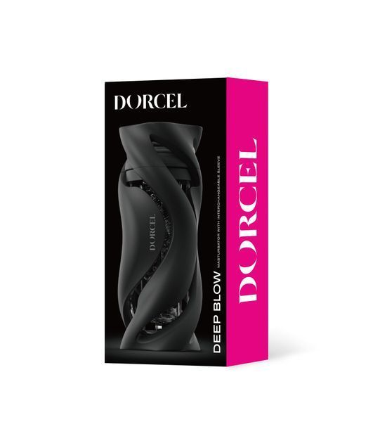 Мастурбатор Dorcel DEEP BLOW BLACK, двойное использование SO7378