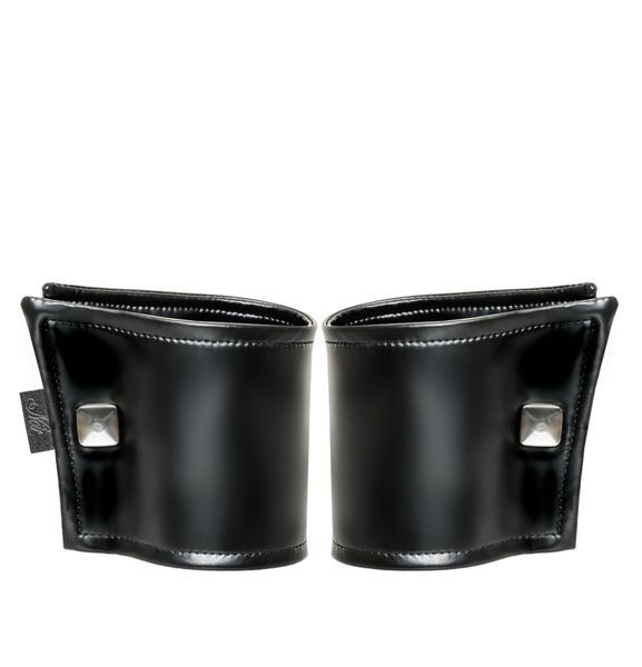 Мужские браслеты с потайным кошельком Noir Handmade H075, пара, под латекс, потайная молния SX0388
