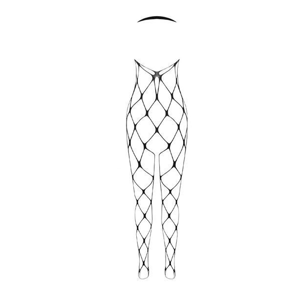 Бодістокінг у дуже велику сітку Passion BS091 black, з доступом SO6391
