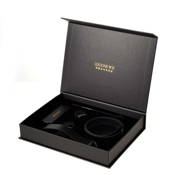 Поводок LOCKINK Tied Collar with Leash Set - Black SX0829