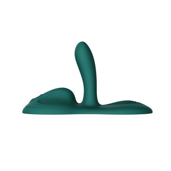 Sit-on-top смарт-вибратор Zalo &ndash; Flora Smart Vibrating Pad Turquoise Green, 9 моторов SX0715