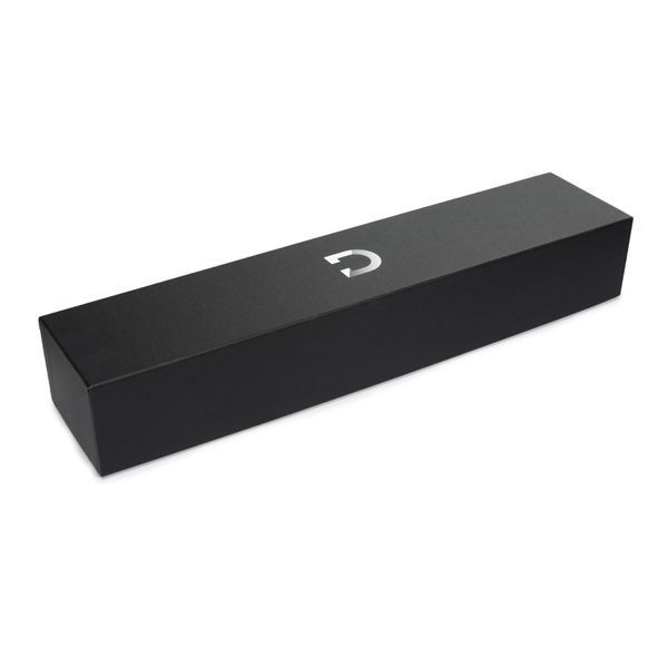 Преміальний вібромасажер DOXY Die Cast матово-чорний, з покриттям із 24-каратного золота SX2455
