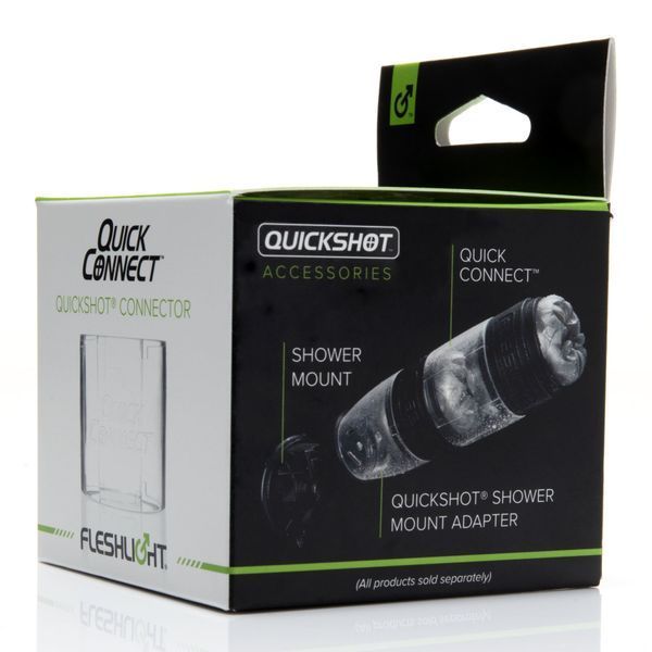 Адаптер Fleshlight Quickshot Quick Connect для соединения двух Квикшотов в одну игрушку F19266
