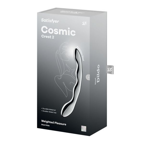 Металлический дилдо Satisfyer Cosmic Crest 2 SX3252