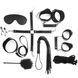 Набор BDSM Art of Sex &ndash; Set Leather, 10 предметов, черный, натуральная кожа SO7138 фото 2