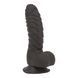 Фаллоимитатор ADDICTION Ben 7" Dildo With Balls Black, вибропуля в подарок SX3156 фото 1