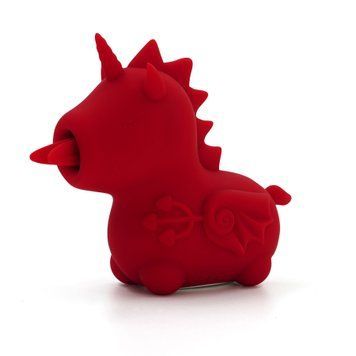 Вібратор-єдиноріжка Unihorn &ndash; Blaze Diablo, пестливий роздвоєний язичок SX2858