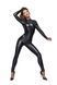 Комбинезон Noir Handmade F162 Powerwetlook overall with leash and two-way zipper, 3XL, мокрый эффект SX0046 фото 1