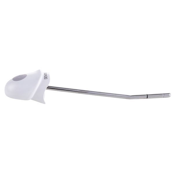 Уретральный зонд LOCKINK SEVANDA Vibrating & E-stim Metal Urethral Sounding - White SX0885