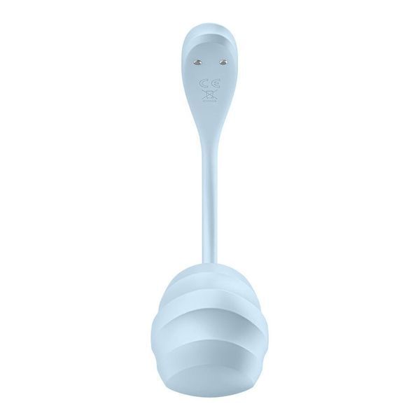 Смарт-віброяйце Satisfyer Smooth Petal Connect App Light Blue SX0667