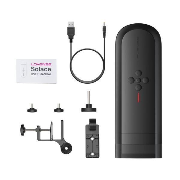 Интерактивный смарт-мастурбатор Lovense Solace, до 280 фрикций в минуту, до 12,5 часов работы SO9787