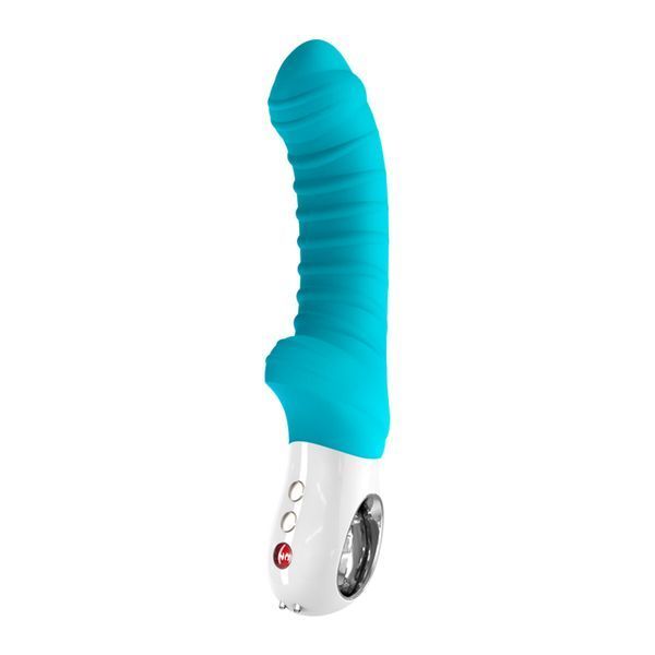 Вибратор для точки G Fun Factory TIGER petrol, ребристый, подходит для анальной стимуляции SX0941