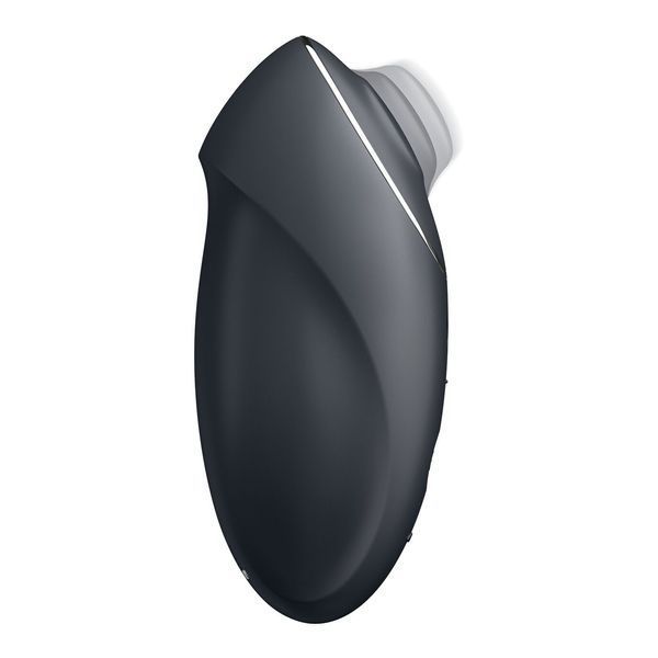 Вібростимулятор-пульсатор Satisfyer Tap & Climax 1 Grey, ефект постукування пальцем, 2 мотори SX0567