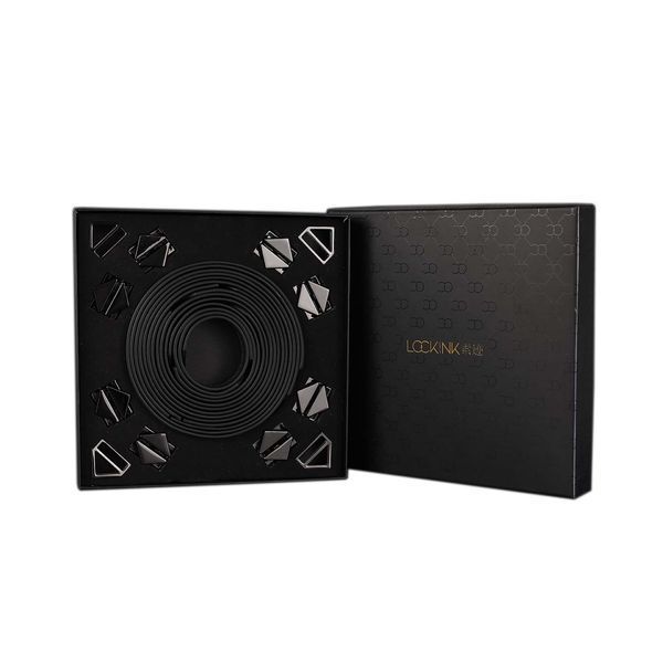 Набір для бондажу LOCKINK 8-Bondage-Straps Restraint Set, чорний 8 ременів з натуральної шкіри SX0835