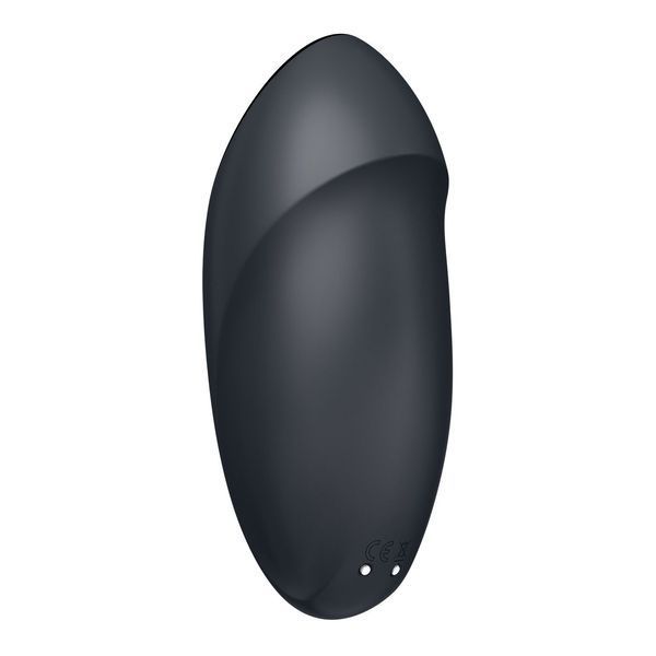 Вібростимулятор-пульсатор Satisfyer Tap & Climax 1 Grey, ефект постукування пальцем, 2 мотори SX0567