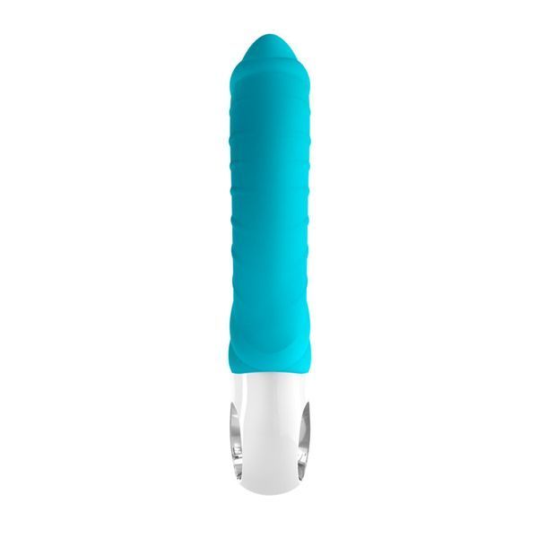 Вибратор для точки G Fun Factory TIGER petrol, ребристый, подходит для анальной стимуляции SX0941