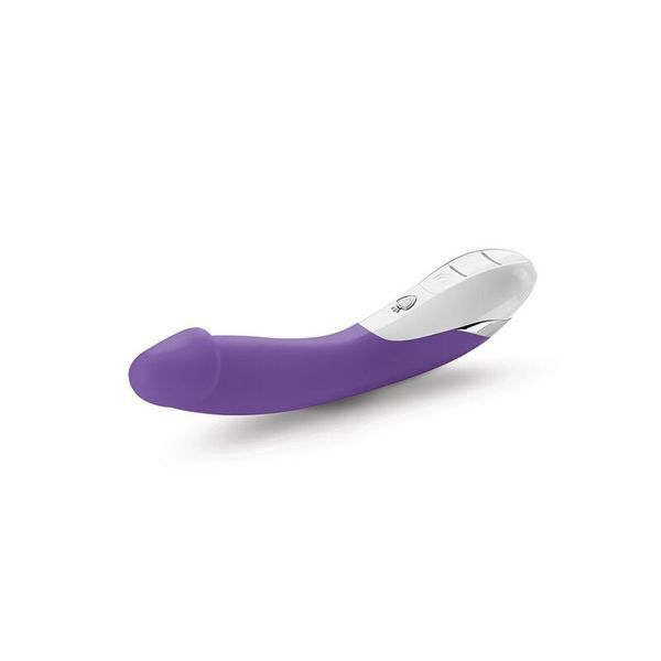 Мощный вибратор Mystim Terrific Truman Purple с двумя моторами и выраженной головкой SO3470