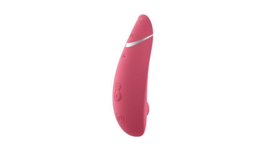 Вакуумний кліторальний стимулятор Womanizer Premium 2 - Raspberry, функції Autopilot та Smart Silence SO8753