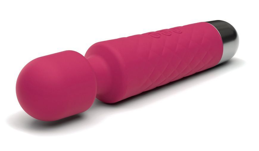 Мінівібромасажер Dorcel Wand Wanderful Magenta потужний, водонепроникний MD1359
