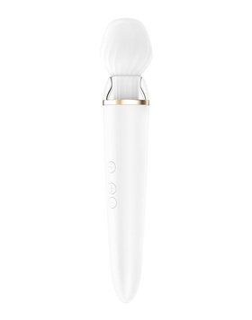 Смарт вібромасажер зі змінною головкою Satisfyer Double Wand-er SO6135