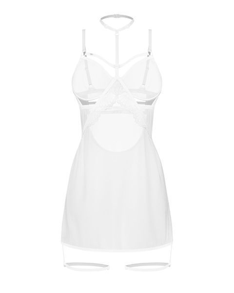 Бэби-долл Obsessive Arrowel White chemise L/XL SX2589