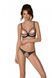 Эротический комплект Passion MARINA SET WITH OPEN BRA, L/XL, beige, открытые чашки SO9732 фото 1