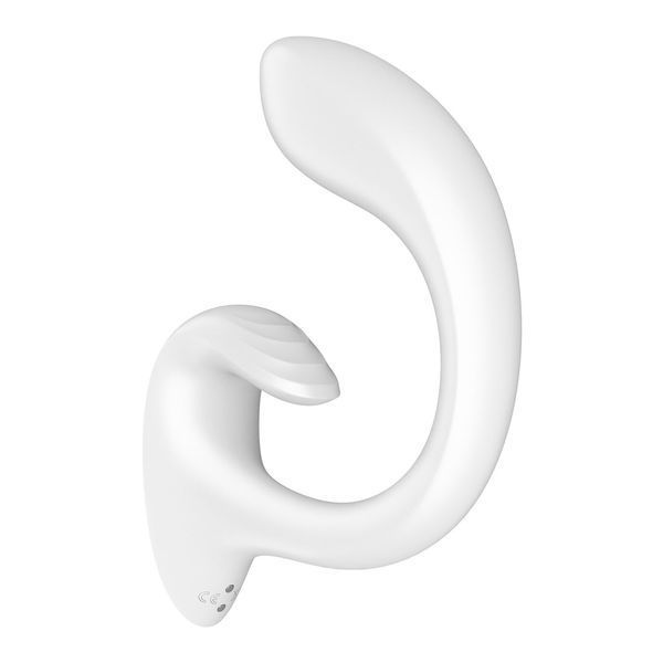Вагинально-клиторальный вибратор Satisfyer G for Goddess 1 White, 2 мотора SX0576