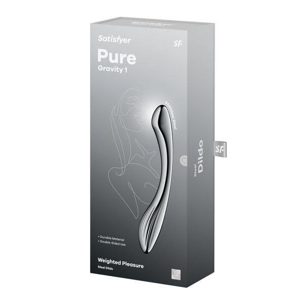 Металлический дилдо Satisfyer Pure Gravity 1 SX3253
