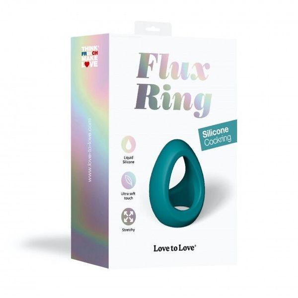 Эрекционное кольцо двойное Love To Love FLUX RING - TEAL ME SO5086