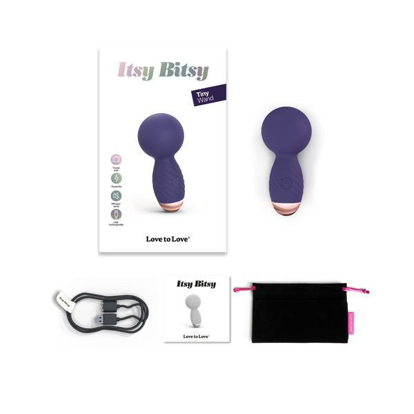 Мінівібромасажер Love To Love Itsy Bitsy &ndash; Midnight Indigo SO7817