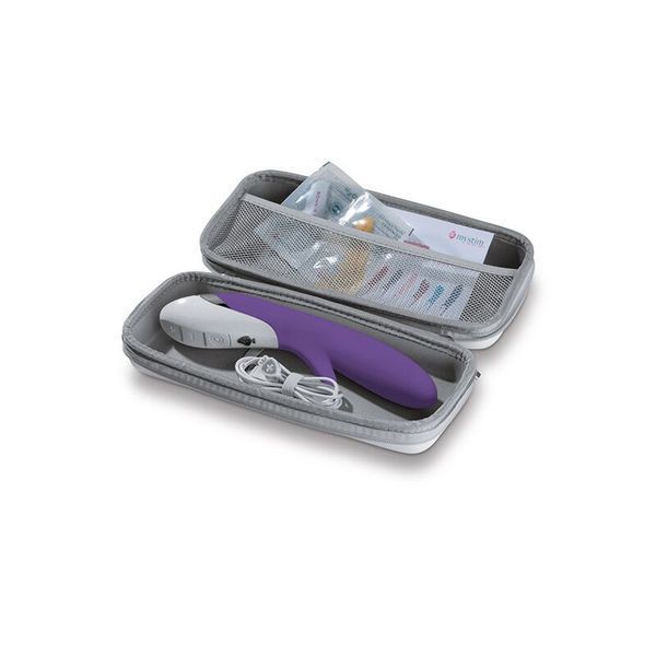 Вибратор-кролик Mystim Danny Divido Purple с глубокой вибрацией, 2 мотора SO3465