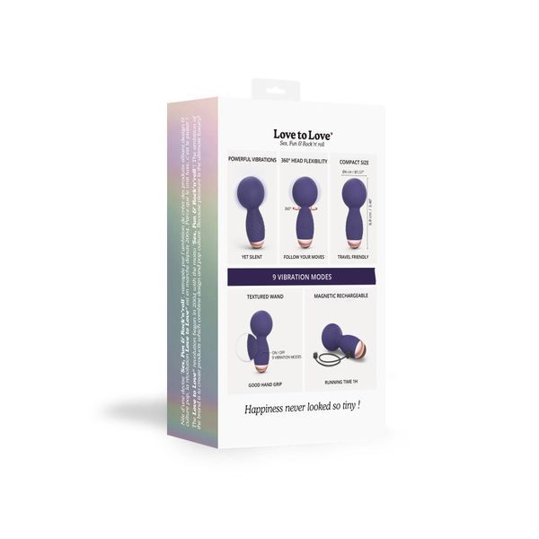 Мінівібромасажер Love To Love Itsy Bitsy &ndash; Midnight Indigo SO7817