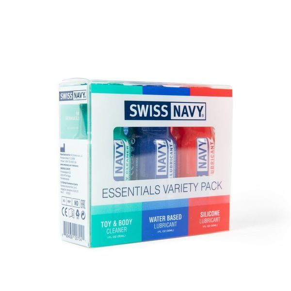 Набір Swiss Navy Essentials Variety Pack 3 х 30 мл SX1362