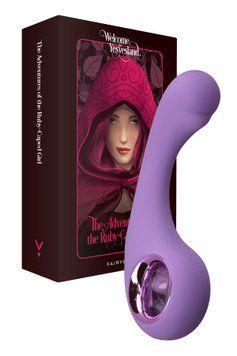 Вібратор для точки G FairyGasm BraveryAward violet SX0627