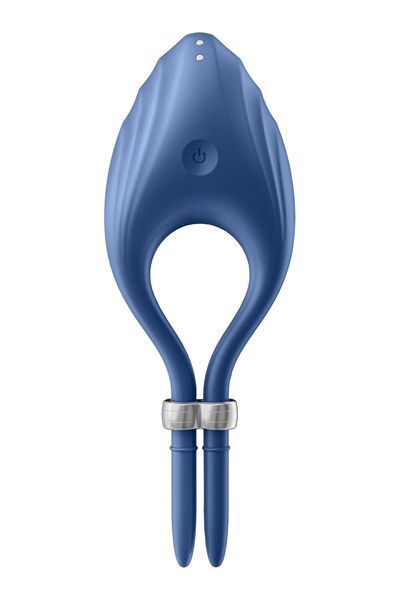 Ерекційне віброкільце-ласо Satisfyer Duelist Blue, 10 режимів, потужний мотор SO6275