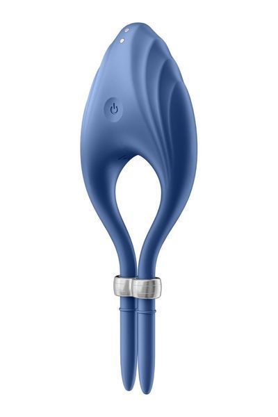 Ерекційне віброкільце-ласо Satisfyer Duelist Blue, 10 режимів, потужний мотор SO6275