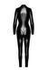 Черный кожаный комбинезон Noir Handmade F331 Powerwetlook overall - XL SX1993 фото 8