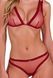 Комплект белья Passion BELISSANA SET burgundy L SX2910 фото 3