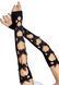Митенки Leg Avenue Butterfly applique arm warmers Black, бабочки SO8575 фото 1