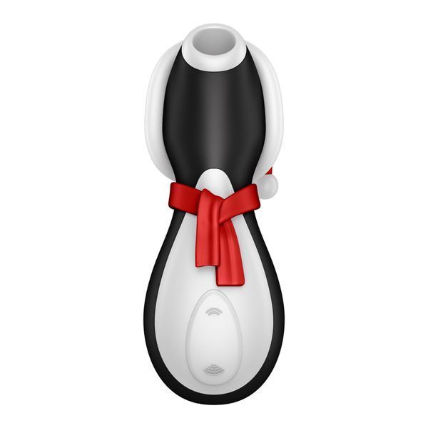 Вакуумный клиторальный стимулятор Satisfyer Penguin Holiday Edition, в шапочке и шарфе SO8777
