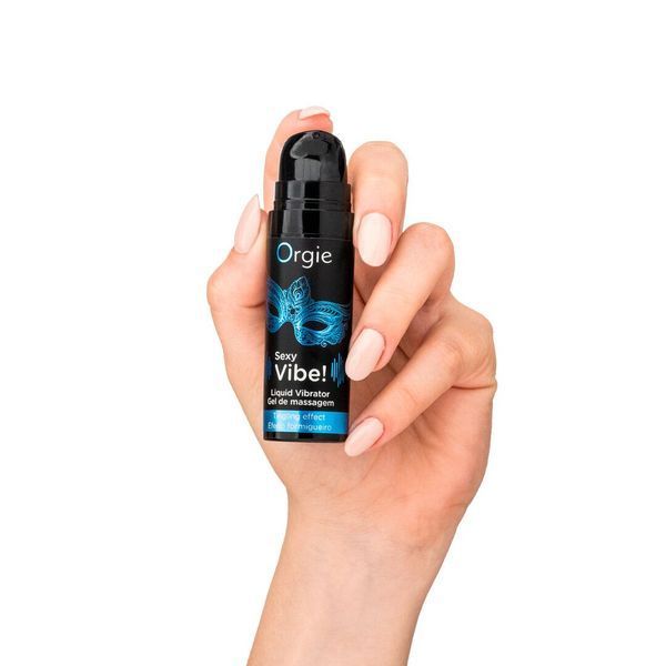Рідкий вібратор Orgie Sexy Vibe! Liquid Vibrator, 15 мл, з ефектом мурашок SX1549